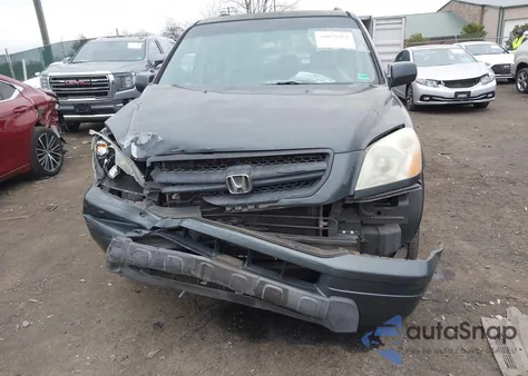 2005 Honda Pilot Ex-L from USA, damaged, VIN 5FNYF18515B010861
